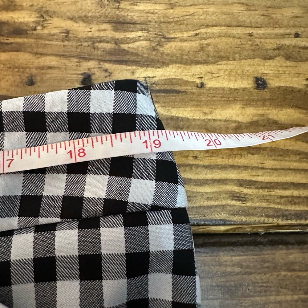 NWT TALBOTS Women's 16 Petite Hampshire Ankle Dress Pants Straight Leg Gingham - Picture 8 of 11